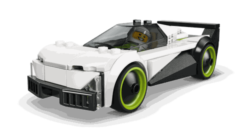 Lego City Jet vs. Car 60489