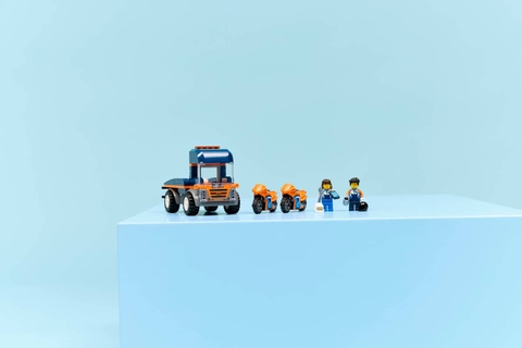 Lego City Motorcycle Transporter 60491