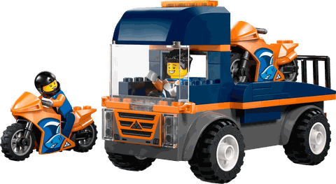 Lego City Motorcycle Transporter 60491