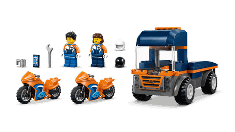 Lego City Motorcycle Transporter 60491