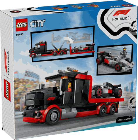 Leog City F1® Display Truck with Audi F1® Race Car 60493