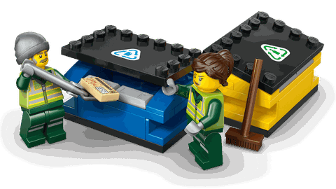 Lego City Recycling Truck 60495