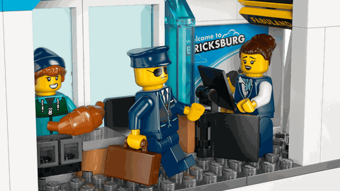 Lego City Airport with Airplane 60502