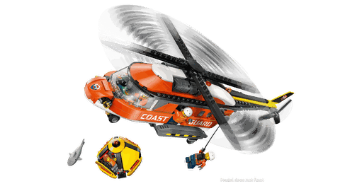 Lego City Coast Guard Helicopter 60503
