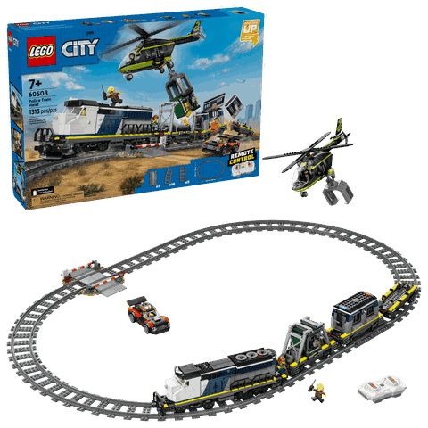 Lego City Police Train Heist 60508