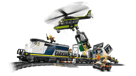 Lego City Police Train Heist 60508