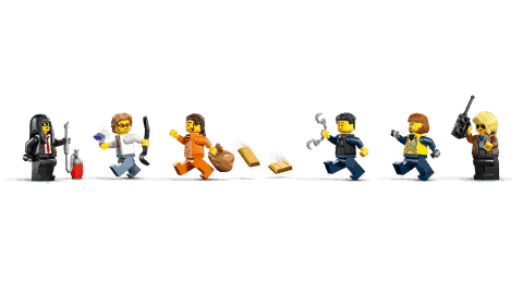 Lego City Police Train Heist 60508