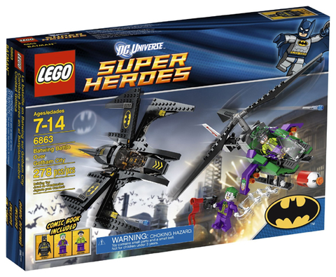 Lego Batwing Battle Over Gotham City 6863