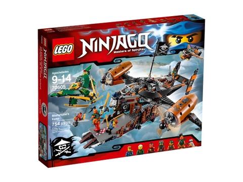 Lego Ninjago Misfortune's Keep Set 70605