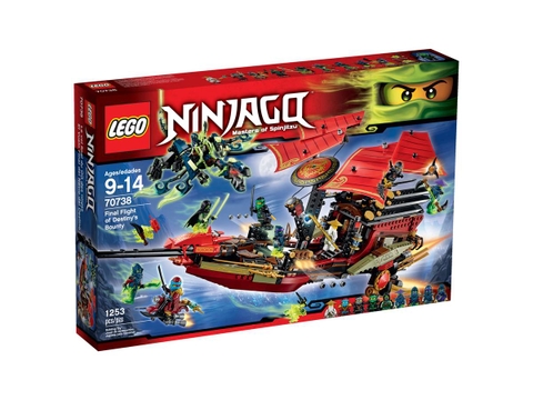 Lego Ninjago Final Flight of Destiny's Bounty 70738