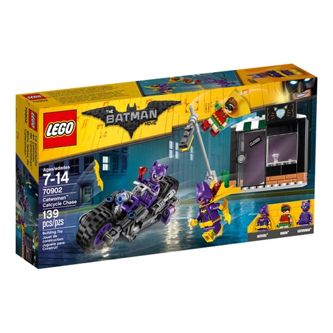 Lego The Batman Movie Catwoman Catcycle Chase 70902