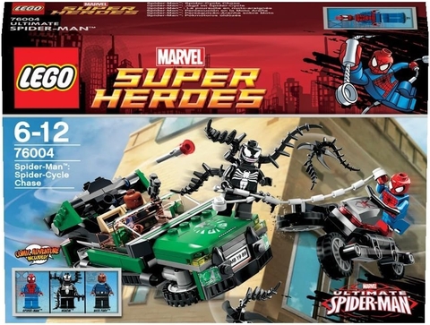 LEGO Spider-Man Spider-Cycle Chase 76004