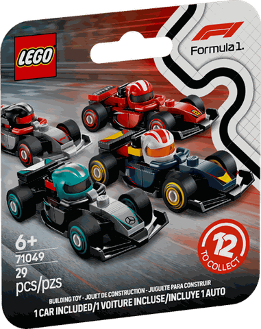 Lego F1® Collectible Race Cars 71049