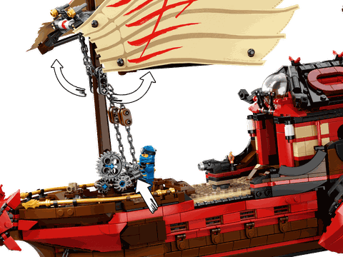 Lego Ninjago Destiny’s Bounty 71705