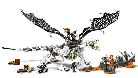 Lego Ninjago Skull Sorcerer's Dragon 71721