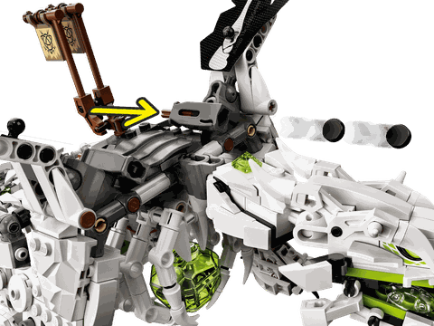Lego Ninjago Skull Sorcerer's Dragon 71721