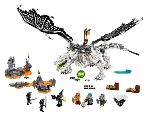 Lego Ninjago Skull Sorcerer's Dragon 71721