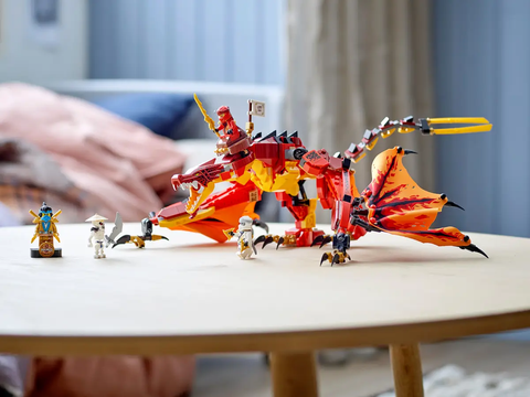 Lego Ninjago Fire Dragon Attack 71753