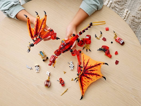 Lego Ninjago Fire Dragon Attack 71753