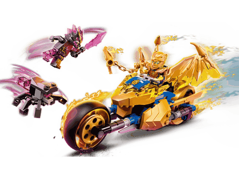 Lego Ninjago Jay's Golden Dragon Motorbike 71768