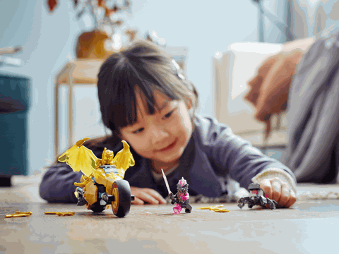 Lego Ninjago Jay's Golden Dragon Motorbike 71768