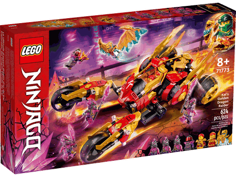 Lego Ninjago Kai’s Gold Dragon Raider 71773