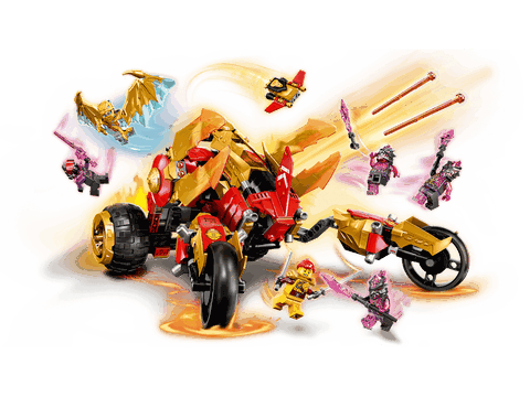 Lego Ninjago Kai’s Gold Dragon Raider 71773