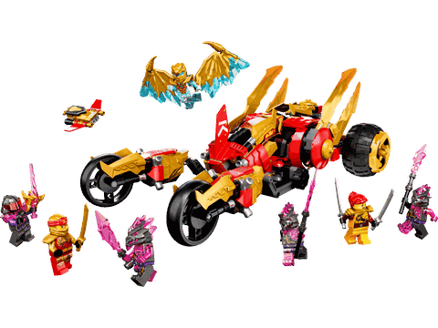 Lego Ninjago Kai’s Gold Dragon Raider 71773
