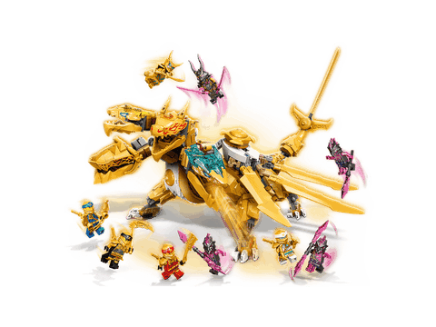 Lego Ninjago Lloyd's Golden Ultra Dragon 71774