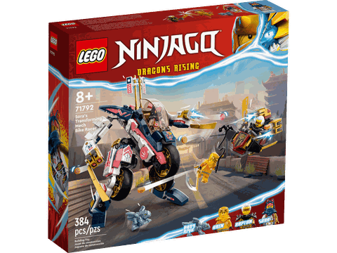 Lego Ninjago Sora's Transforming Mech Bike Racer 71792