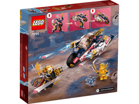 Lego Ninjago Sora's Transforming Mech Bike Racer 71792