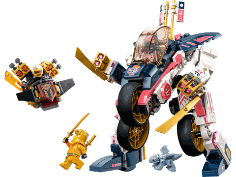 Lego Ninjago Sora's Transforming Mech Bike Racer 71792