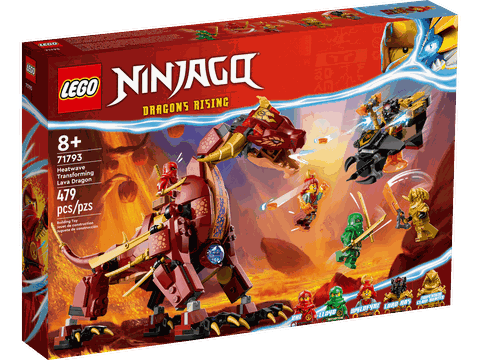 Lego Heatwave Transforming Lava Dragon 71793