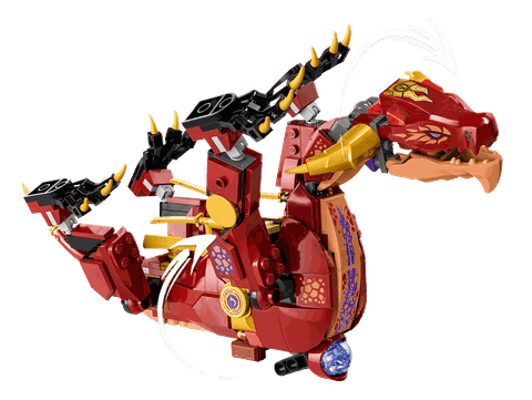 Lego Heatwave Transforming Lava Dragon 71793
