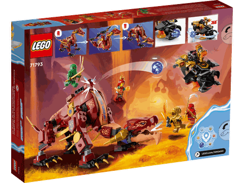 Lego Heatwave Transforming Lava Dragon 71793