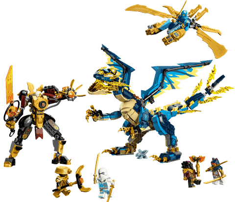 Lego Ninjago Elemental Dragon vs. The Empress Mech 71796