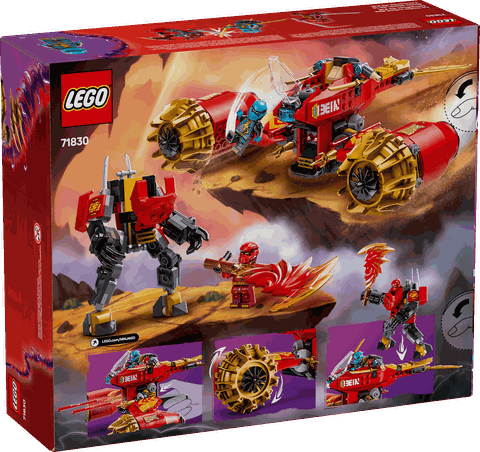 Lego NINJAGO Kai's Robot Storm Rider 71830
