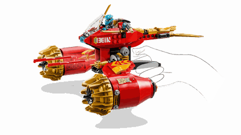 Lego NINJAGO Kai's Robot Storm Rider 71830
