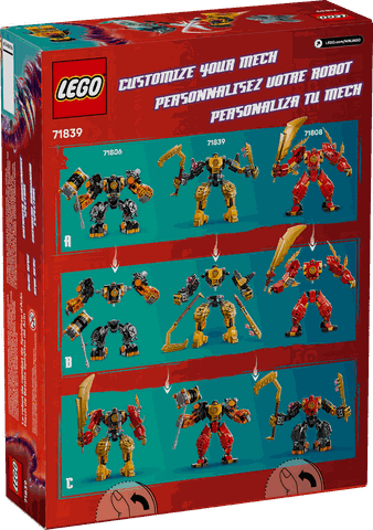 Lego Ninjago Arin's Spinjitzu Battle Mech 71839