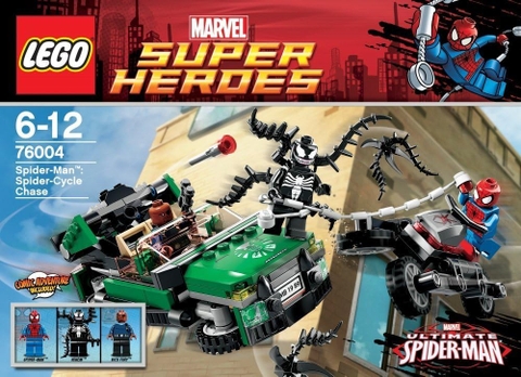 LEGO Spider-Man Spider-Cycle Chase 76004