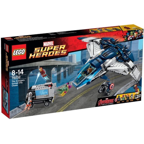 Lego Marvel The Avengers Quinjet City Chase 76032