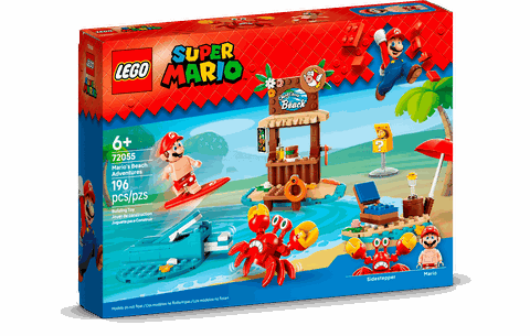 Lego Mario's Beach Adventures 72055