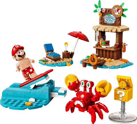 Lego Mario's Beach Adventures 72055
