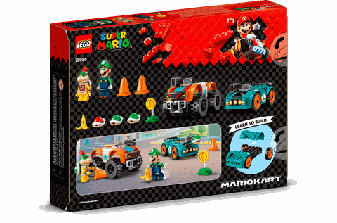 Lego Luigi & Bowser Jr.'s Race 72056