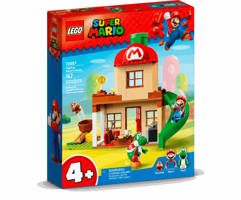 Lego Yoshi at Mario's House 72057