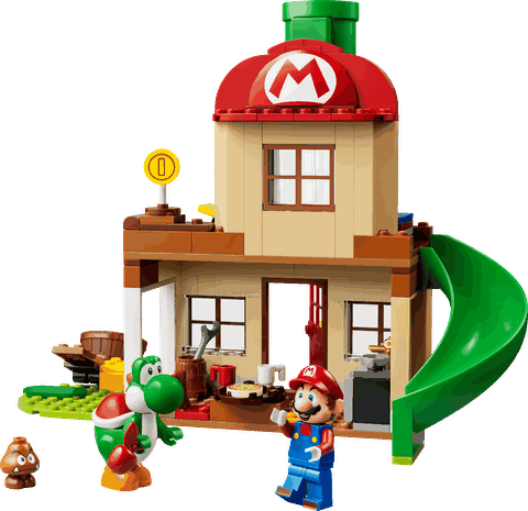 Lego Yoshi at Mario's House 72057