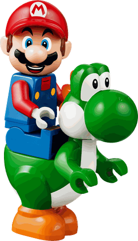 Lego Yoshi at Mario's House 72057