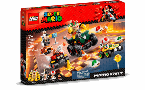 Lego Bowser's Rumbling Race 72058