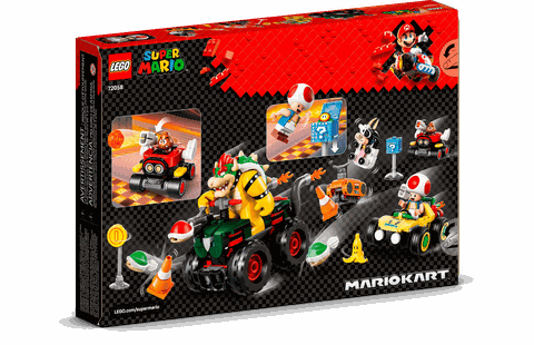 Lego Bowser's Rumbling Race 72058