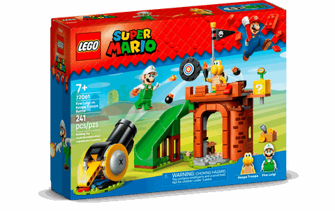 Lego Fire Luigi vs. Koopa Troopa Battle 72061